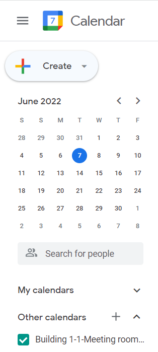 Added google calendar