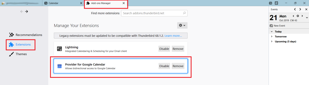 How To Sync Mozilla Thunderbird With A Meeting Room Schedule Door Display Meeting Room Schedule