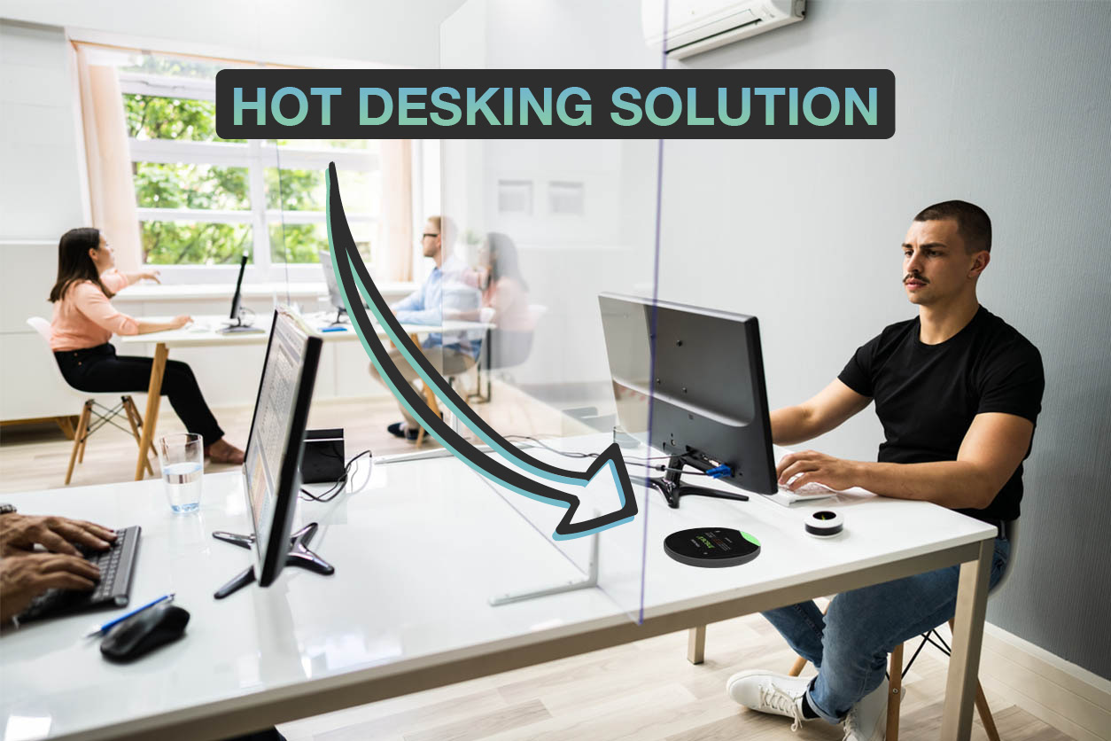 Schedule Display Hot Desking Solutions for Desk Sharing