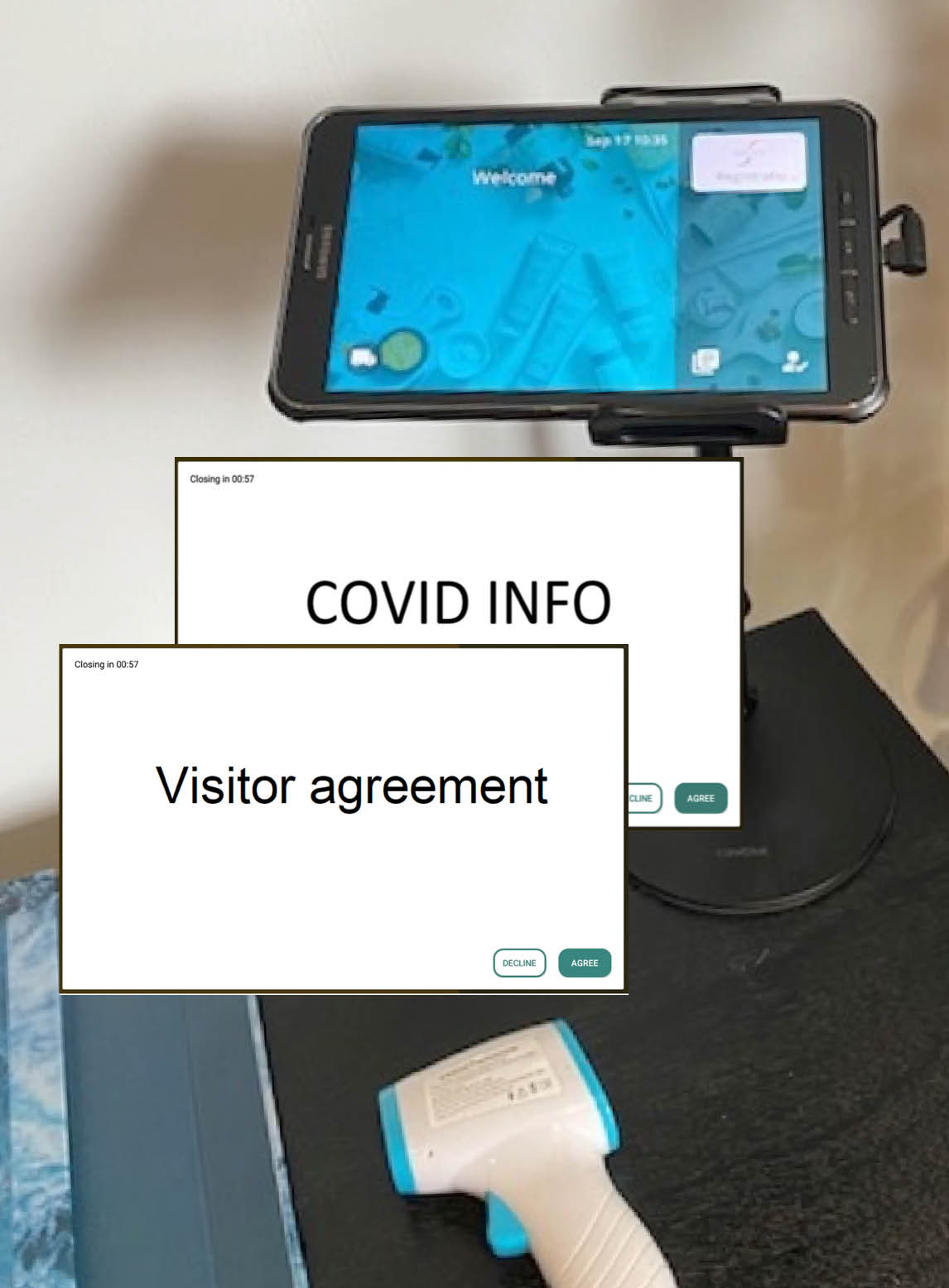 digitale Dokumentation beim Besuchermanagement