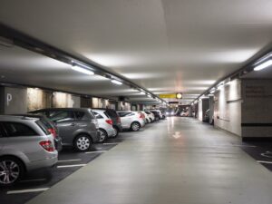 Smart Parking Software zum Buchen von Mitarbeiterparkplatz